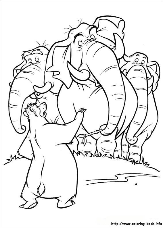 Jungle Book 2 coloring picture